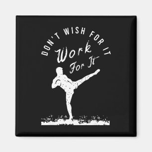 Funny Kickboxing Outfit For A Kickboxer _3 Magnet