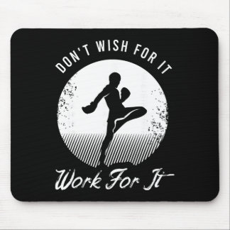 Funny Kickboxing Outfit For A Kickboxer _5  Mouse Pad