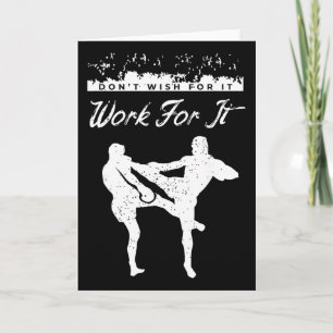 Funny Kickboxing Outfit For A Kickboxer _6 Card