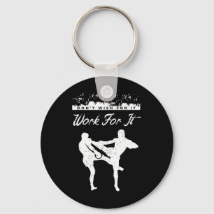 Funny Kickboxing Outfit For A Kickboxer _6 Key Ring