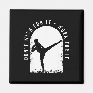 Funny Kickboxing Outfit For A Kickboxer Magnet