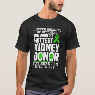 Funny Kidney Donor Art Men Women Kidney Donation A T-Shirt