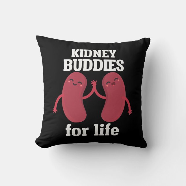 Funny Kidney Donor Recipient Surgery Cushion (Front)