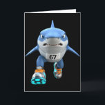 Funny Kids 67 Meme Tralalero Tralala Runner Italia Card<br><div class="desc">Funny Kids 67 Meme Tralalero Tralala Runner Italian Brainrot</div>