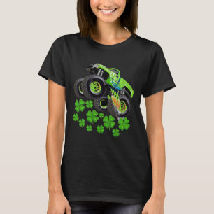 Funny Kids Boys St Patricks Day Toddler Lucky Mons T-Shirt