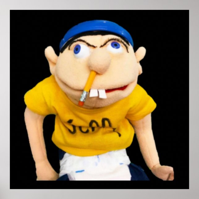 Funny kids cartoon poster (Front)