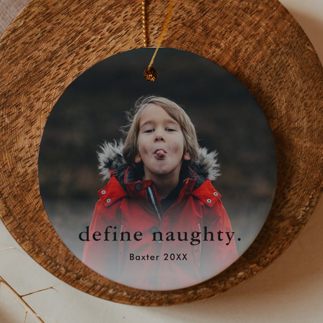 Funny Kids Family 2 Photo Christmas Metal Tree Decoration (Funny kids photo christmas tree ornaments.)