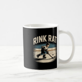 Funny Kids Ice Hockey Player Rink Rat  Coffee Mug