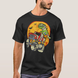Funny Kids Mummy Monster Truck Dino Toddler Boys H T-Shirt