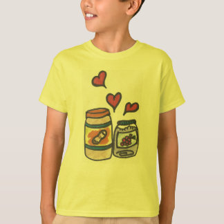 Funny Kid's Peanut Butter and Jelly T-Shirt