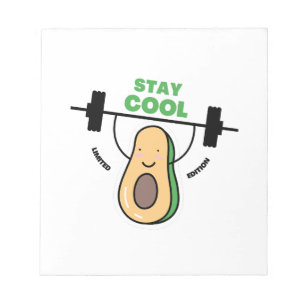 funny kids stay cool for school notepad