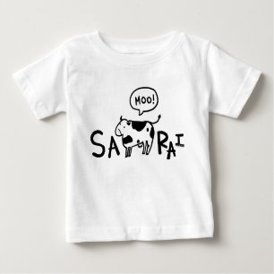 Funny Kid's T-shirt -  Samurai (Sa-Moo!-Rai)