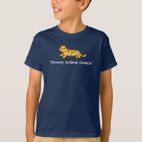 Funny Kids T-shirts | Tiger Animal Cookie