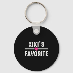 Funny Kiki'ss Favorite Son Daughter I'm Kiki's's F Key Ring