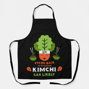 Funny Kimchi Eater Apron