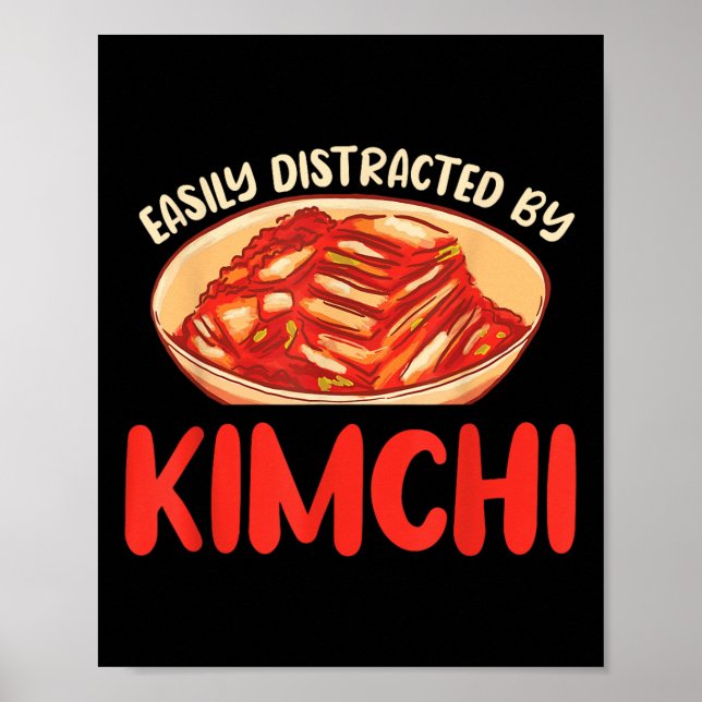Funny Kimchi Saying Korean Bbq Lovers  Poster (Front)