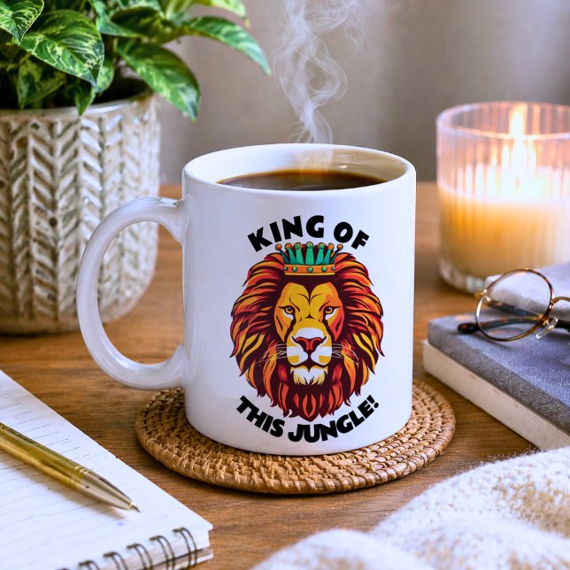 Funny King of this Jungle Coffee Mug (Creator Uploaded)