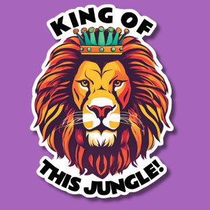 Funny King of this Jungle Waterproof