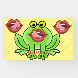 Funny Kiss A Toad Thunder_Cove Banner