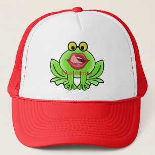Funny Kiss A Toad Thunder_Cove Trucker Hat