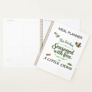 FUNNY KITCHEN QUOTES PLANNER