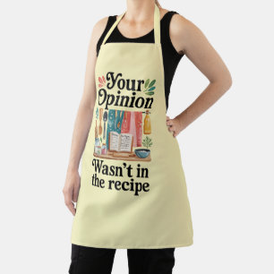 Funny Kitchen Series Design #4 Apron