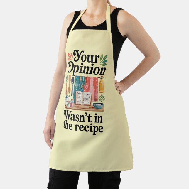 Funny Kitchen Series Design #4 Apron (Insitu)