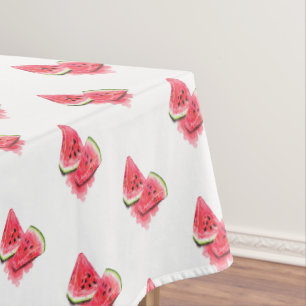 Funny Kitchen Tablecloth with Sweet Watermelon