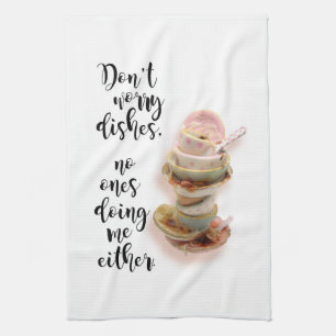 Funny Kitchen Towel for Drying the Dishes