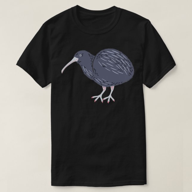 Funny Kiwi Gift New Zealand T-Shirt (Design Front)