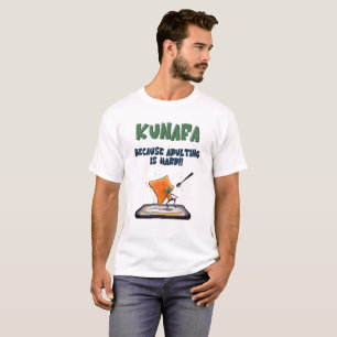 Funny Knafeh Kunafa Kunafeh AI Generated T-Shirt