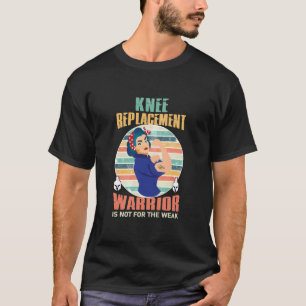 Funny Knee Replacement New Prosthetic Women Warrio T-Shirt