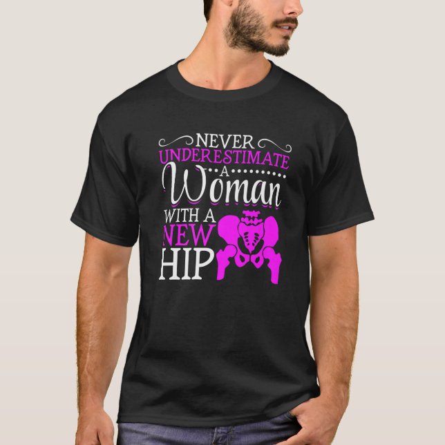 Funny Knee Surgery Women Get Well T-Shirt (Front)