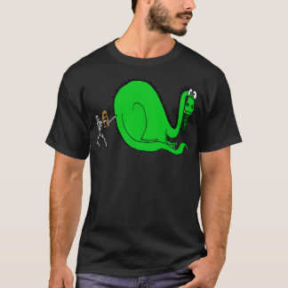 Funny Knight and Dragon T-Shirt