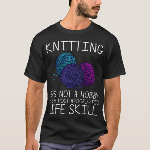 Funny Knitting For Crochet Yarn T-Shirt