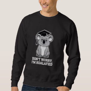 Funny Koala Design For Men Women Koala Bear Animal Sweatshirt