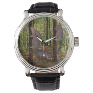 Funny Koala-Wannabe Hippos Watch