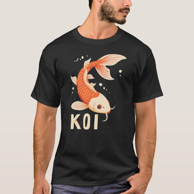 Funny KOI Fish Costume for Adults and Kids T-Shirt (Front)