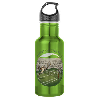 Funny Kookaburra vs Koala Tennis Match Art 532 Ml Water Bottle
