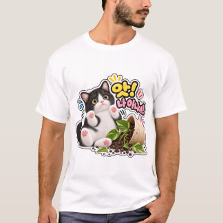 Funny Korean Cat T-Shirt – Not Me!