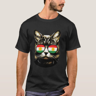 Funny Kurdistan Cat Design Apparel Kurdish Cats Ow T-Shirt