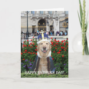 Funny Lab Father's Day Card