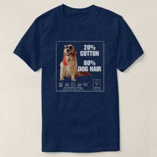 Funny Label Golden Retriever Dog Lover  T-Shirt