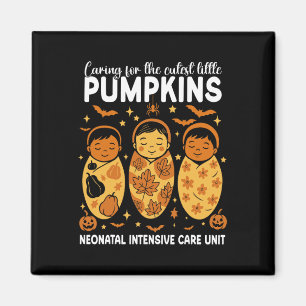 Funny Labour And Delivery Nurse Halloween Landd Nu Magnet