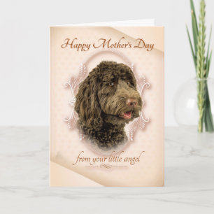 Funny Labradoodle Mother's Day Card