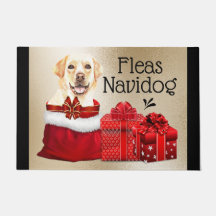 Funny Labrador Christmas fleas navidog gifts