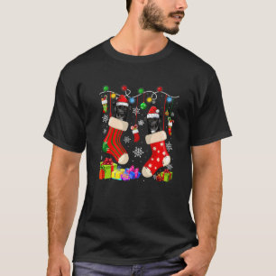 Funny Labrador Christmas Socks Xmas Dog Lover Prem T-Shirt