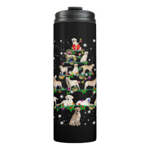 Funny Labrador Retriever Christmas Tree Classic T- Thermal Tumbler
