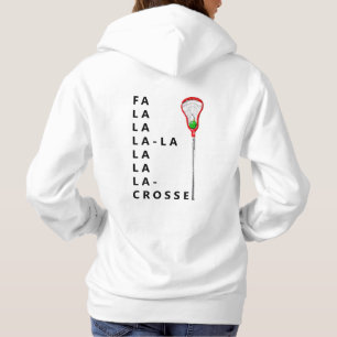 Funny Lacrosse Christmas Hoodie