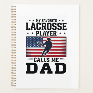 Funny Lacrosse Dad American Flag Vintage Shirt Des Planner
